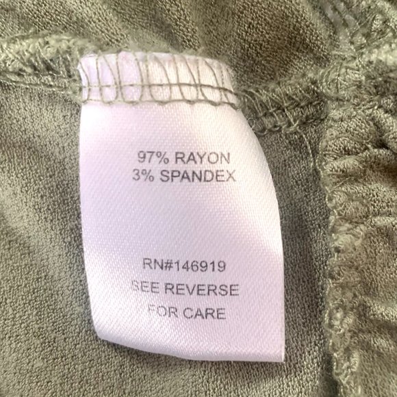 CloudChaser Green Rayon Top - Picture 3 of 4